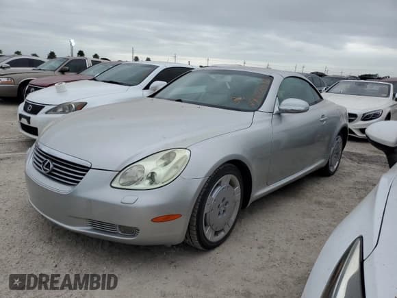 ✅ 2004 Lexus SC 430 • VIN: JTHFN48Y940057153 • Лот: 77005184. Опубликован ранее на Copart с пробегом Не указан. Бесплатный доступ к архиву аукционных продаж из США и подробный отчёт об истории автомобиля на DreamBid. Изображение 1.