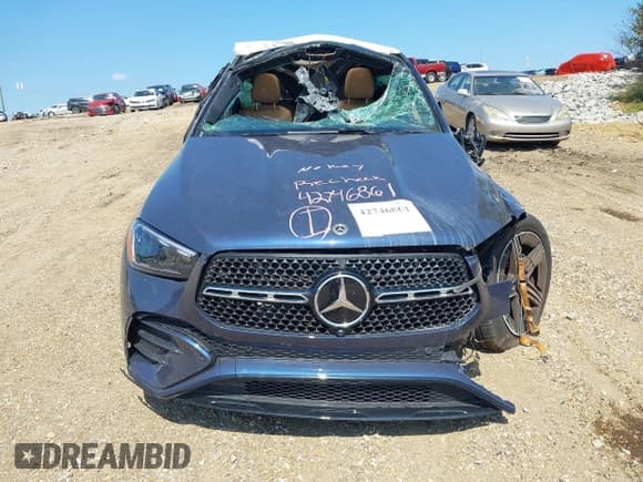 ✅ 2024 Mercedes-Benz GLE 350 • VIN: 4JGFB4FB2RB218555 • Lot: 42746861. Listed on IAAI with Not provided. Free auction sales archive from the USA and detailed vehicle history report at DreamBid. Image 12.