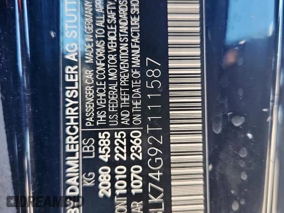 ✅ 2002 Mercedes-Benz CLK 55 AMG • VIN: WDBLK74G92T111587 • Lot: 86278375. Wystawiony na Copart z przebiegiem 132 137 mil. Bezpłatny archiwum sprzedaży aukcyjnych z USA i szczegółowy raport historii pojazdu na DreamBid. Zdjęcie 12.