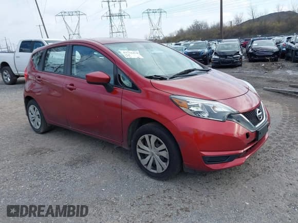 ✅ 2019 Nissan Note SV • VIN: 3N1CE2CP0KL365824 • Lot: 43716436. Listed on IAAI with 97,266 mi. Free auction sales archive from the USA and detailed vehicle history report at DreamBid. Image 1.
