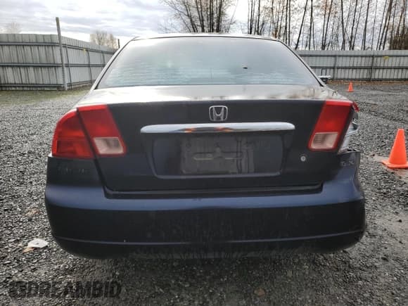✅ 2001 Honda Civic EX • VIN: 1HGES26721L063120 • Lot: 92315035. Listed on Copart with 156,105 mi. Free auction sales archive from the USA and detailed vehicle history report at DreamBid. Image 6.