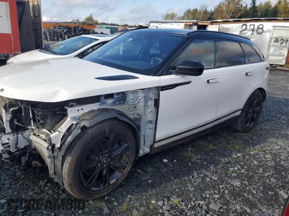 ✅ 2021 Land Rover Range Rover Velar R-Dynamic S • VIN: SALYT2EU3MA313022 • Lot: 81446085. Listed on Copart with 55,281 mi. Free auction sales archive from the USA and detailed vehicle history report at DreamBid. Image 1.
