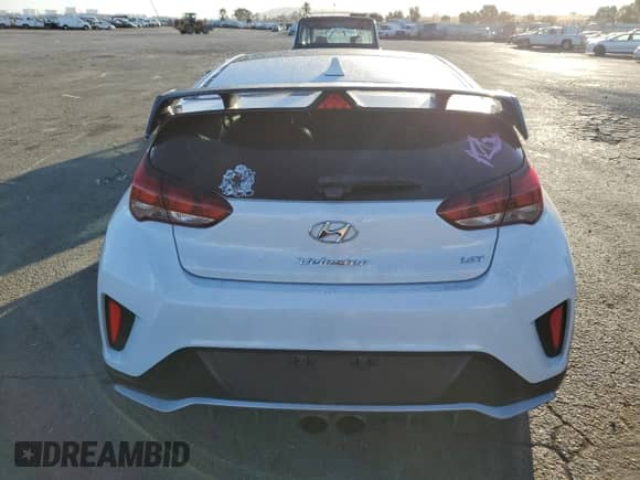 2019 Hyundai Veloster Turbo R-Spec с VIN KMHTH6AB4KU011194, выставлен на аукционе Copart как лот 76710134 с пробегом 50 026 миль миль и Списание • Salvage title. История ставок и продаж доступна на DreamBid. Изображение 6.