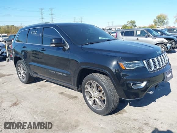 ✅ 2018 Jeep Grand Cherokee Limited • VIN: 1C4RJEBG2JC278782 • Lot: 43528545. Listed on IAAI with 98,046 mi. Free auction sales archive from the USA and detailed vehicle history report at DreamBid. Image 1.