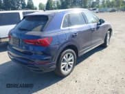 ✅ 2025 Audi Q3 S line Premium • VIN: WA1DECF31S1055912 • Lot: 42830925. Listed on IAAI with 3,500 mi. Free auction sales archive from the USA and detailed vehicle history report at DreamBid. Image 4.