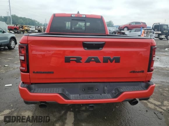 ✅ 2025 Ram 1500 Laramie • VIN: 1C6SRFRP2SN563288 • Lot: 67044295. Listed on Copart with 2,365 mi. Free auction sales archive from the USA and detailed vehicle history report at DreamBid. Image 6.