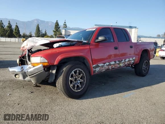 ✅ 2004 Dodge Dakota SLT • VIN: 1D7HL48N24S750470 • Lot: 46622465. Wystawiony na Copart z przebiegiem 228 183 mil. Bezpłatny archiwum sprzedaży aukcyjnych z USA i szczegółowy raport historii pojazdu na DreamBid. Zdjęcie 1.