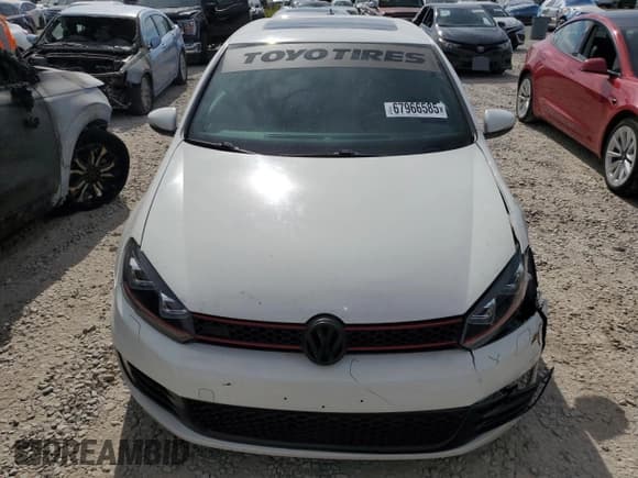 ✅ 2011 Volkswagen Golf GTI w/Sunroof • VIN: WVWEV7AJ0BW033362 • Lot: 67966585. Listed on Copart with 171,494 mi. Free auction sales archive from the USA and detailed vehicle history report at DreamBid. Image 5.