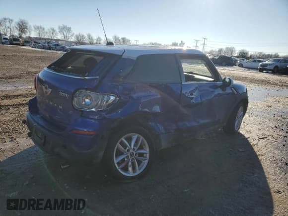 ✅ 2014 MINI Paceman S • VIN: WMWSS5C56EWN67158 • Lot: 88680205. Listed on Copart with Not provided. Free auction sales archive from the USA and detailed vehicle history report at DreamBid. Image 3.