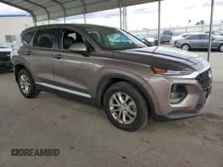 2019 Hyundai Santa Fe SE z VIN 5NMS2CAD6KH094524, wystawiony jako Copart lot #36191653 z przebiegiem 63 098 mil mil oraz . Historia ofert i sprzedaży dostępna na DreamBid. Obrazek 4.
