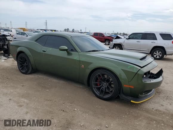 ✅ 2019 Dodge Challenger R/T Scat Pack Widebody • VIN: 2C3CDZFJ7KH518213 • Lot: 46637555. Wystawiony na Copart z przebiegiem 65 577 mil. Bezpłatny archiwum sprzedaży aukcyjnych z USA i szczegółowy raport historii pojazdu na DreamBid. Zdjęcie 4.