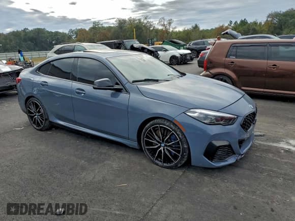✅ 2021 BMW 2 Series M235i xDrive • VIN: WBA13AL04M7G99725 • Lot: 94519185. Listed on Copart with 3,735 mi. Free auction sales archive from the USA and detailed vehicle history report at DreamBid. Image 4.