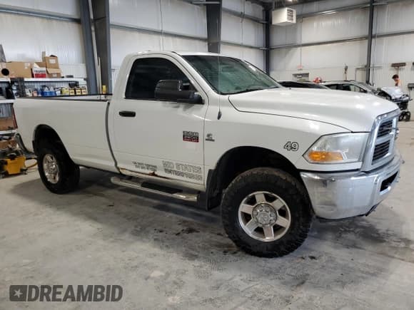 ✅ 2012 Ram 2500 ST • VIN: 3C6LD5AL2CG119764 • Лот: 61409645. Опубликован ранее на Copart с пробегом 161 200 миль. Бесплатный доступ к архиву аукционных продаж из США и подробный отчёт об истории автомобиля на DreamBid. Изображение 4.