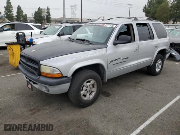 ✅ 2001 Dodge Durango • VIN: 1B4HS28N31F619292 • Лот: 82333835. Опубликован ранее на Copart с пробегом 227 991 миль. Бесплатный доступ к архиву аукционных продаж из США и подробный отчёт об истории автомобиля на DreamBid. Изображение 1.