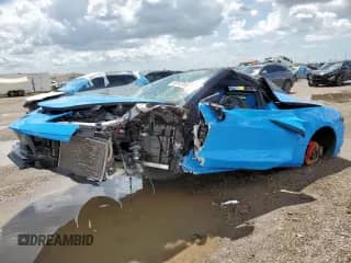 2022 Chevrolet Corvette 3LT с VIN 1G1YC3D45N5122414, выставлен на аукционе Copart как лот 63747915 с пробегом Не указан миль и Списание • Salvage title. История ставок и продаж доступна на DreamBid. Изображение 1.