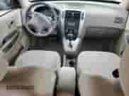 2008 Hyundai Tucson SE with VIN KM8JN12D08U863389, listed as a Copart auction lot 76446864 with 124,654 mi miles and Salvage title. Bid and sale history available at DreamBid. Image 8.