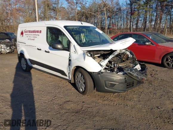 ✅ 2022 Ford Transit Connect XL • VIN: NM0LS7S24N1521316 • Lot: 43665410. Listed on IAAI with 44,181 mi. Free auction sales archive from the USA and detailed vehicle history report at DreamBid. Image 1.