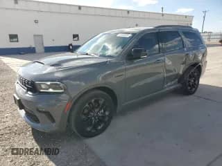 2021 Dodge Durango R/T with VIN 1C4SDJCTXMC804321, listed as a Copart auction lot 81605335 with 51,431 mi miles and Salvage title. Bid and sale history available at DreamBid. Image 1.