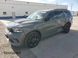 ✅ 2021 Dodge Durango R/T • VIN: 1C4SDJCTXMC804321 • Lot: 81605335. Wystawiony na Copart z przebiegiem 51 431 mil. Bezpłatny archiwum sprzedaży aukcyjnych z USA i szczegółowy raport historii pojazdu na DreamBid. Zdjęcie 1.
