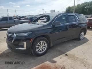 2023 Chevrolet Traverse LS with VIN 1GNERFKW5PJ210928, listed as a Copart auction lot 69327165 with 41,459 mi miles and Non repairable. Bid and sale history available at DreamBid. Image 1.