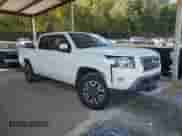 2022 Nissan Frontier SV with VIN 1N6ED1EK0NN689989, listed as a Copart auction lot 81862955 with 30,152 mi miles and Salvage title. Bid and sale history available at DreamBid. Image 4.