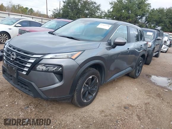 ✅ 2024 Nissan Rogue SV • VIN: JN8BT3BA8RW001886 • Lot: 43762770. Listed on IAAI with 49,383 mi. Free auction sales archive from the USA and detailed vehicle history report at DreamBid. Image 2.