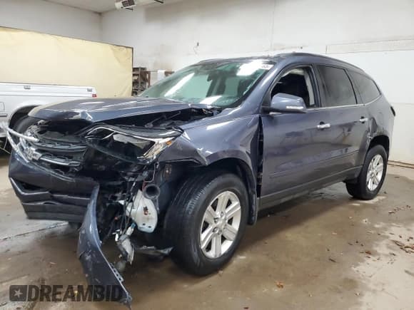 ✅ 2013 Chevrolet Traverse LT • VIN: 1GNKRGKD3DJ174997 • Lot: 85734565. Wystawiony na Copart z przebiegiem 123 292 mil. Bezpłatny archiwum sprzedaży aukcyjnych z USA i szczegółowy raport historii pojazdu na DreamBid. Zdjęcie 1.