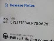 ✅ 2020 Tesla Model 3 Long Range • VIN: 5YJ3E1EB4LF790679 • Lot: 47623295. Wystawiony na Copart z przebiegiem 44 182 mil. Bezpłatny archiwum sprzedaży aukcyjnych z USA i szczegółowy raport historii pojazdu na DreamBid. Zdjęcie 12.