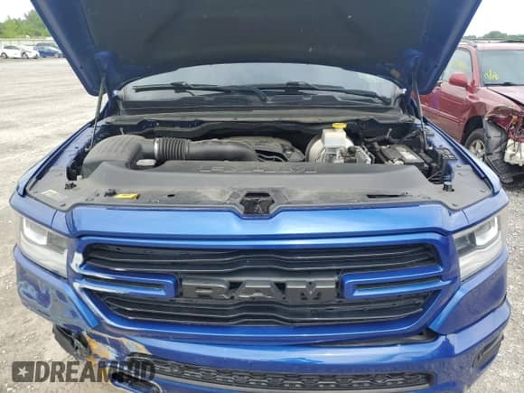 2019 Ram 1500 Big Horn with VIN 1C6SRFFT2KN689409, listed as a Copart auction lot 63072805 with 84,958 mi miles and Non repairable. Bid and sale history available at DreamBid. Image 11.