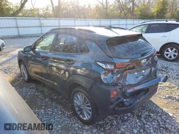 2019 Hyundai Kona SEL z VIN KM8K6CAA4KU350187, wystawiony jako Copart lot #67957452 z przebiegiem 16 391 mil mil oraz . Historia ofert i sprzedaży dostępna na DreamBid. Obrazek 2.