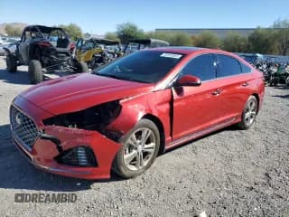 ✅ 2019 Hyundai Sonata SEL • VIN: 5NPE34AF0KH812993 • Lot: 85553865. Listed on Copart with 56,955 mi. Free auction sales archive from the USA and detailed vehicle history report at DreamBid. Image 1.