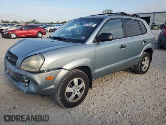 2006 Hyundai Tucson GL with VIN KM8JM12B86U411849, listed as a Copart auction lot 69301264 with 125,056 mi miles and Salvage title. Bid and sale history available at DreamBid. Image 1.