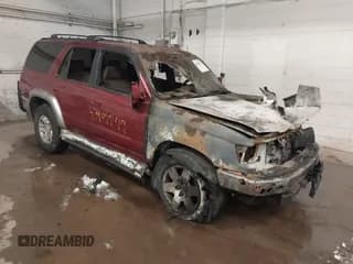 ✅ 2001 Toyota 4Runner SR5 • VIN: JT3HN86R119046060 • Lot: 43902277. Listed on IAAI with Not provided. Free auction sales archive from the USA and detailed vehicle history report at DreamBid. Image 1.