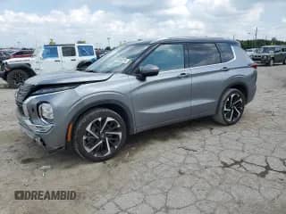 2024 Mitsubishi Outlander SEL with VIN JA4J4WA80RZ014807, listed as a Copart auction lot 64960255 with 47,744 mi miles and Salvage title. Bid and sale history available at DreamBid. Image 1.