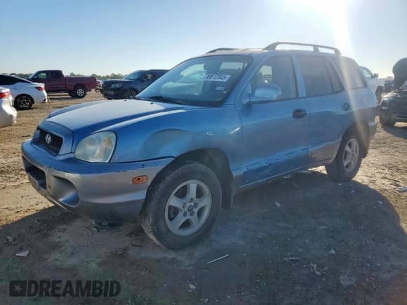 2004 Hyundai Santa Fe with VIN KM8SB12B64U826594, listed as a Copart auction lot 90612545 with 101,208 mi miles and Salvage title. Bid and sale history available at DreamBid. Image 1.