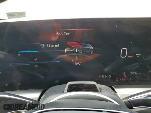 ✅ 2024 Cadillac LYRIQ Luxury • VIN: 1GYKPRRK3RZ133433 • Lot: 82111585. Wystawiony na Copart z przebiegiem 16 216 mil. Bezpłatny archiwum sprzedaży aukcyjnych z USA i szczegółowy raport historii pojazdu na DreamBid. Zdjęcie 9.