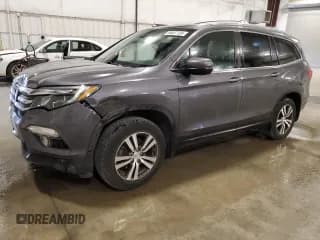 ✅ 2018 Honda Pilot EX-L • VIN: 5FNYF6H61JB038434 • Lot: 69637125. Wystawiony na Copart z przebiegiem 104 786 mil. Bezpłatny archiwum sprzedaży aukcyjnych z USA i szczegółowy raport historii pojazdu na DreamBid. Zdjęcie 1.