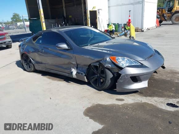 2012 Hyundai Genesis Coupe R-Spec with VIN KMHHU6KH6CU075744, listed as a IAAI auction lot 43421102 with 84,814 mi miles and . Bid and sale history available at DreamBid. Image 1.