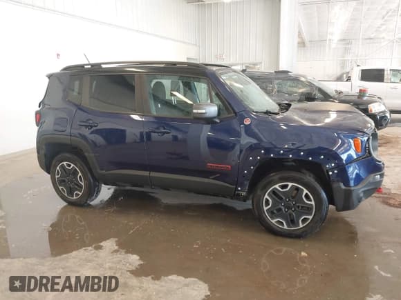 ✅ 2016 Jeep Renegade Trailhawk • VIN: ZACCJBCT3GPD43983 • Lot: 43664656. Listed on IAAI with 112,921 mi. Free auction sales archive from the USA and detailed vehicle history report at DreamBid. Image 13.