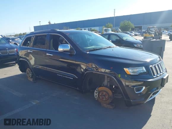 ✅ 2015 Jeep Grand Cherokee Overland • VIN: 1C4RJFCT0FC787911 • Lot: 43399363. Listed on IAAI with Not provided. Free auction sales archive from the USA and detailed vehicle history report at DreamBid. Image 1.
