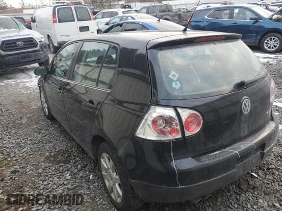 ✅ 2007 Volkswagen Rabbit • VIN: WVWDR71K47W077624 • Lot: 88853945. Listed on Copart with 158,439 mi. Free auction sales archive from the USA and detailed vehicle history report at DreamBid. Image 2.