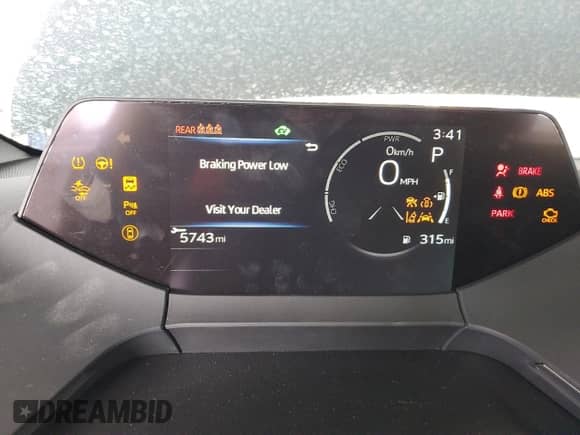 2025 Toyota Prius LE с VIN JTDACAAU2S3064223, выставлен на аукционе Copart как лот 81779185 с пробегом 5 743 миль миль и Списание • Salvage title. История ставок и продаж доступна на DreamBid. Изображение 9.