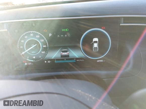 ✅ 2022 Hyundai Santa Cruz SEL • VIN: 5NTJCDAE8NH018805 • Lot: 43864030. Listed on IAAI with 68,985 mi. Free auction sales archive from the USA and detailed vehicle history report at DreamBid. Image 7.