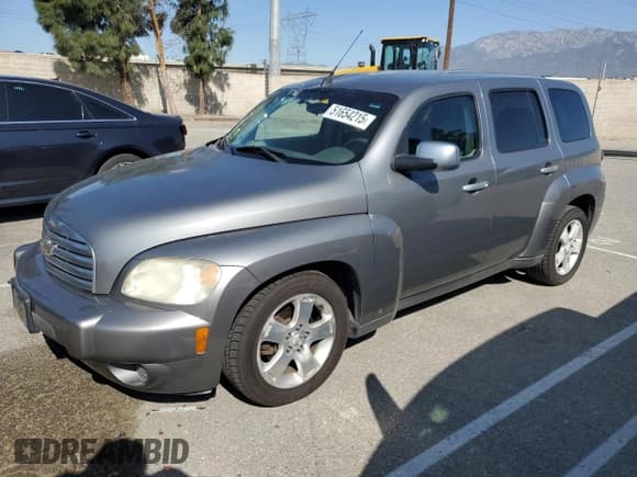 ✅ 2007 Chevrolet HHR LT • VIN: 3GNDA23D67S605529 • Lot: 51654215. Listed on Copart with 106,350 mi. Free auction sales archive from the USA and detailed vehicle history report at DreamBid. Image 1.