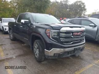 ✅ 2025 GMC Sierra 1500 SLT • VIN: 1GTUUDED3SZ250355 • Лот: 43540228. Опубликован ранее на IAAI с пробегом 14 384 миль. Бесплатный доступ к архиву аукционных продаж из США и подробный отчёт об истории автомобиля на DreamBid. Изображение 1.