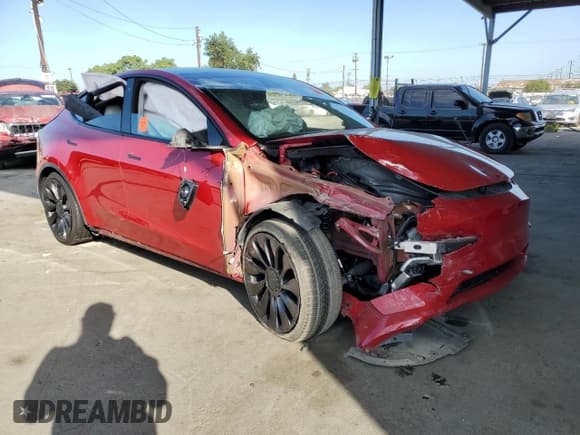 ✅ 2022 Tesla Model Y Performance • VIN: 7SAYGDEF6NF340204 • Lot: 82315455. Listed on Copart with Not provided. Free auction sales archive from the USA and detailed vehicle history report at DreamBid. Image 4.