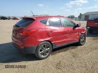 2015 Hyundai Tucson GLS with VIN KM8JT3AF8FU105818, listed as a Copart auction lot 85320375 with 81,222 mi miles and Clean title. Bid and sale history available at DreamBid. Image 3.