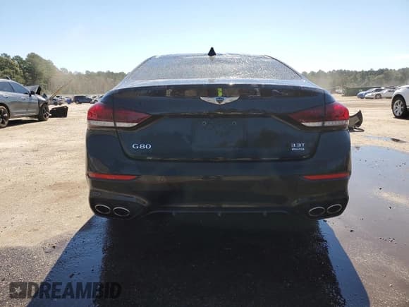 ✅ 2019 Genesis G80 Sport • VIN: KMTFN4JB5KU322214 • Lot: 70030165. Listed on Copart with 112,292 mi. Free auction sales archive from the USA and detailed vehicle history report at DreamBid. Image 6.