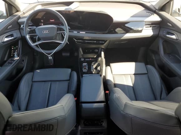 ✅ 2025 Audi Q6 e-tron Premium Plus • VIN: WA124BGF3SA015103 • Lot: 85880305. Listed on Copart with 5,464 mi. Free auction sales archive from the USA and detailed vehicle history report at DreamBid. Image 8.