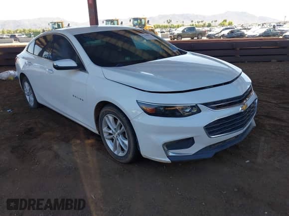 2017 Chevrolet Malibu LT with VIN 1G1ZE5ST5HF150538, listed as a IAAI auction lot 43208077 with 120,891 mi miles and . Bid and sale history available at DreamBid. Image 1.